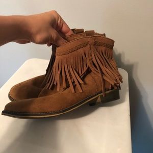 Fringe Booties